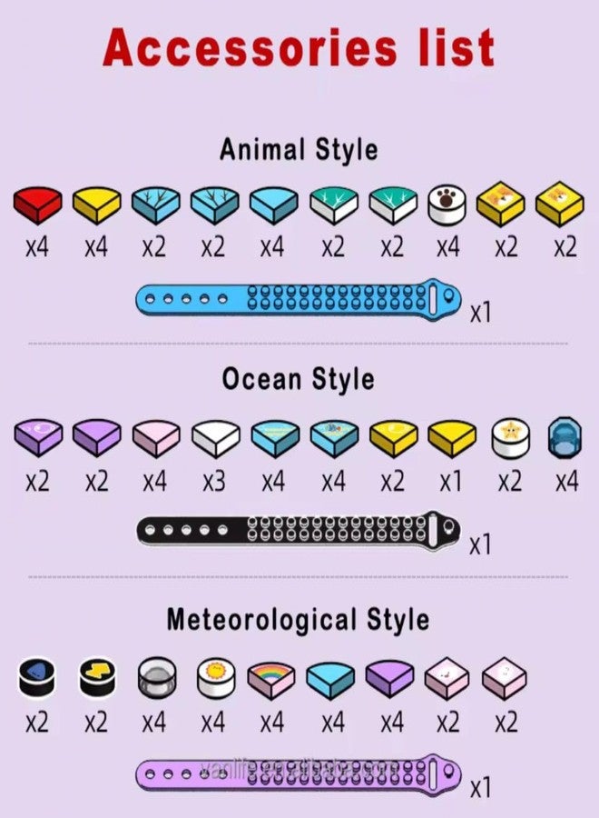 آرت بي أساور ArtBee DIY Dots للأطفال، أساور مكعبات البناء، مجموعة صنع الأساور الإبداعية، أساور الصداقة، أساور حرفية إبداعية للأطفال من الجنسين والمراهقين، هدايا أعياد الميلاد (أزرق) - Image 3